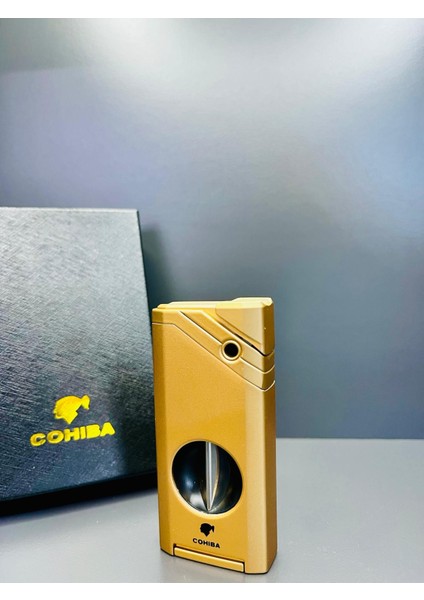 Pürmüz Alevli Puro Makaslı Özel Üretim Premium Puro Çakmağı