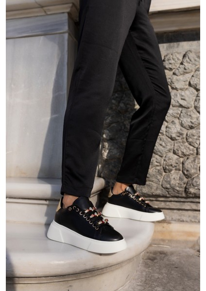 Donald Kadın Beyaz Bagcık Taş Detay Sneaker modelleri