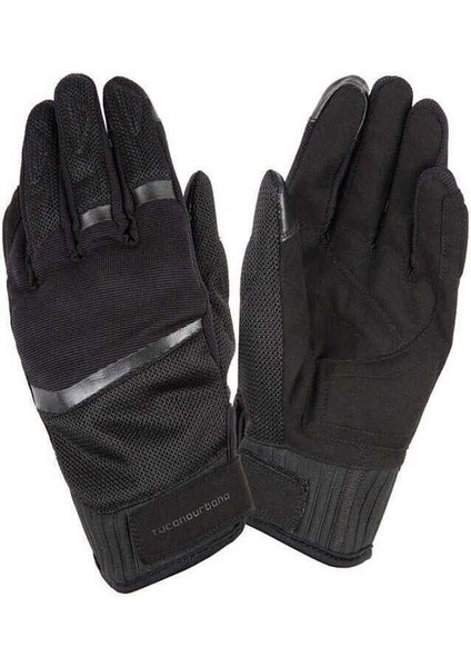 Penna Yazlık Motosiklet Eldiveni Siyah