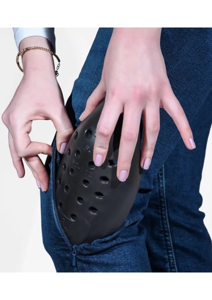 Poyraz Korumalı Motosiklet Kot Pantolon Unisex