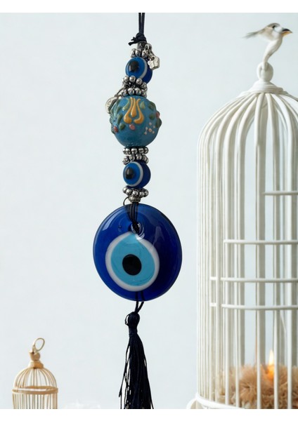 Nazar Boncuğu Duvar Süsü - Hediyelik - Şık Ev Ofis Aksesuarı - Dekoratif
