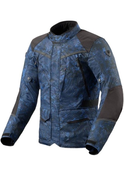 Voltiac 3 H20 Korumalı Motosiklet Montu Camo Mavi
