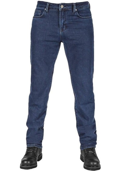 Thebikerjeans Urbanizer Dark Blue Korumalı Cordura Motosiklet Kot Pantolon