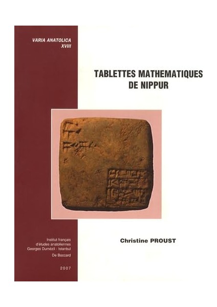 Tablettes Mathematiques De Nippur