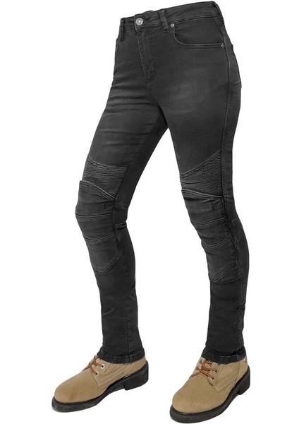Thebikerjeans Evo Ultura Flx. Smoky Korumalı Kadın Motosiklet Pantolonu modelleri