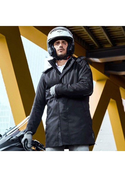 Manhattan H20 Korumalı Kışlık Motosiklet Mont Siyah modelleri