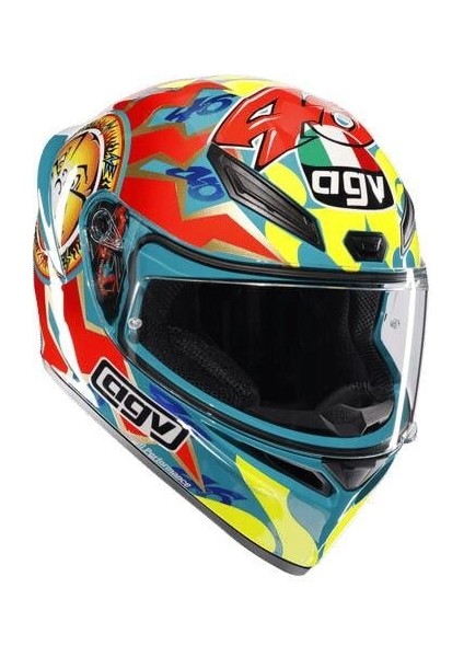 Motosiklet Kaskı K1 S Rossi Mugello 1999 Configuration