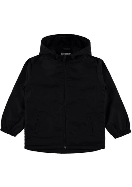 Içi Polarlı Basic 10-13 Yaş Yağmurluk - Siyah 10-11 Yaş modelleri