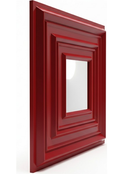 Kırmızı 45X45 cm Dekoratif Duvar Paneli – 6’lı Set indirimleri