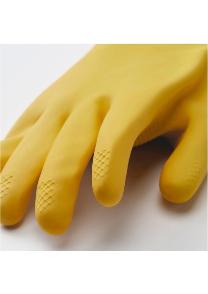Rınnıg Temizlik Eldiveni Parlak Sarı-Kırık Beyaz M 2 Adet fiyatları