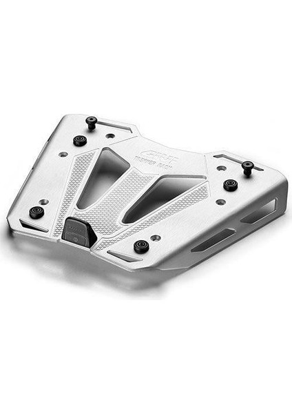 M8A Üniversal Alüminyum Motosiklet Çanta Alt Tabla Gri Monokey