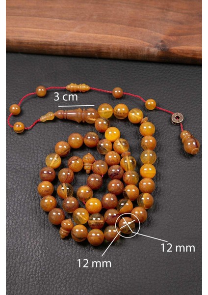 Kahverengi Özel Seri 45 Taneli Bakalit Sıkma Tesbih modelleri