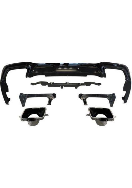 Bmw F44 Gran Coupe Uyumlu M235I Difüzör Egzoz Ucu Seti 2020+