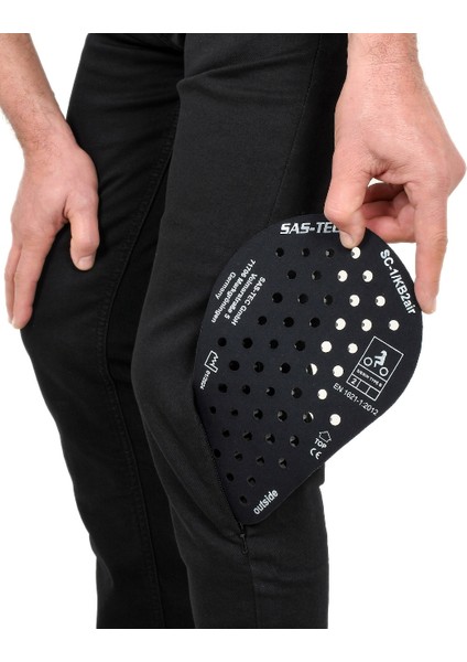 Oniks Korumalı Kot Motosiklet Pantolon Unisex fırsatları