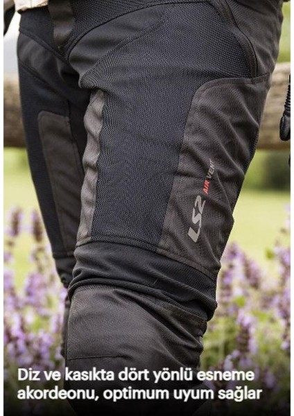 Como Air Korumalı Motosiklet Yazlık Pantolon Siyah fırsatları