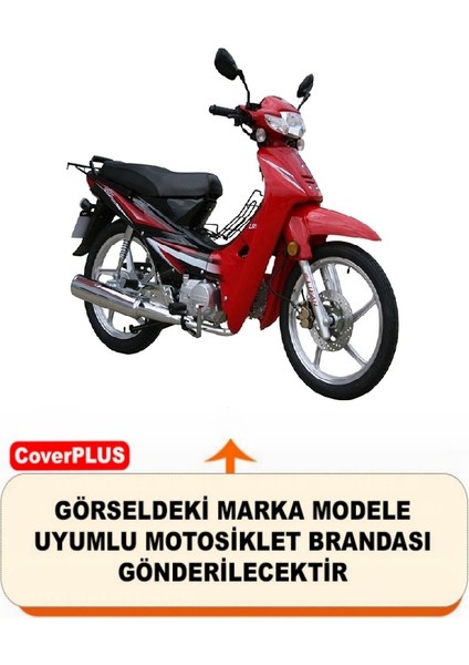 Lifan Tay 100 Arka Çanta Uyumlu (Gri) Motorsiket Brandası Motor Örtüsü Çadır Su Geçirmez Motosiklet Kılıfı Motor Brandası fiyatları