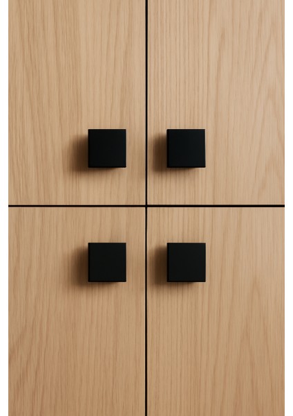 Çekmece Dolap Kulp Tek Vidalı 5 Adet Plastik modelleri