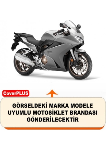 Honda Vfr 800 Arka Çanta Uyumlu (Gri) Motorsiket Brandası Motor Örtüsü Çadır Su Geçirmez Motosiklet Kılıfı Motor Brandası fiyatları