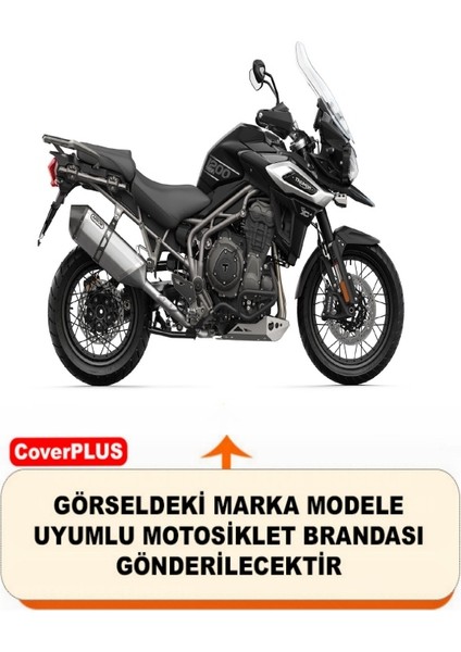 Triumph Tiger 1200 Xca Arka Çanta Uyumlu (Gri) Motorsiket Brandası Motor Örtüsü Çadır Su Geçirmez Motosiklet Kılıfı Motor Brandası fiyatları