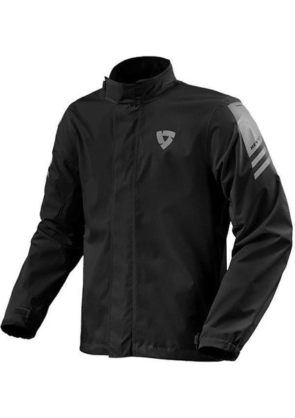 Cyclone 4 H20 Motosiklet Yağmurluğu Üst Siyah