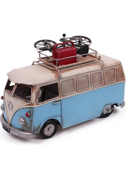 Dekoratif Metal Minibüs Çerçeveli ve Kumbaralı Hediyelik fırsatları