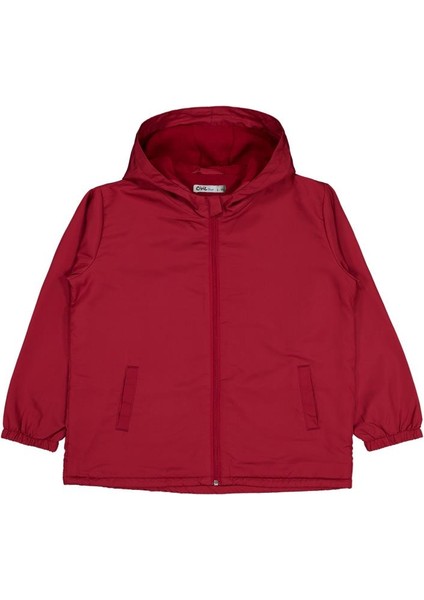 Içi Polarlı Basic 10-13 Yaş Yağmurluk - Bordo 10-11 Yaş modelleri