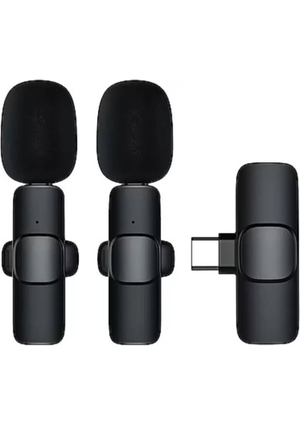ZR106 K9 Ikili Type-C Mikrofon