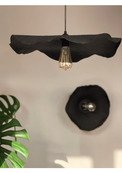 Dark Avf Siyah Sarkıt Avize