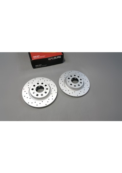 Vw Golf 6 5k 2008-2013 Spor Delik Ön Fren Diski Takım 280MM