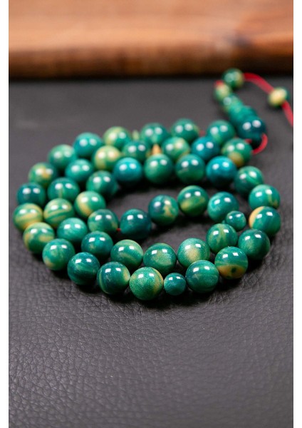 Dalgalı Yeşil Renk Özel Seri 45 Taneli Bakalit Sıkma Tesbih fiyatları