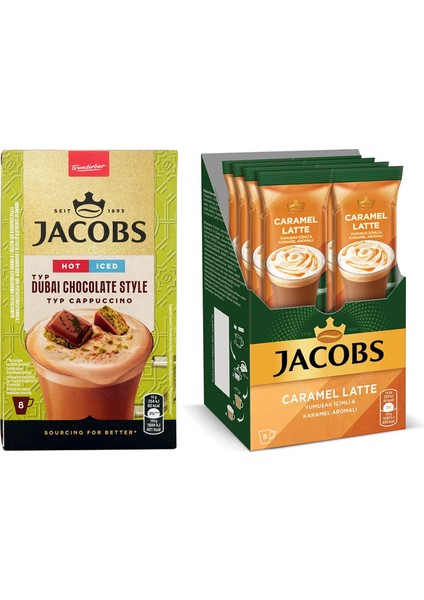 Dubai Çik.cappuccino / Caramel Latte 2 Li Karma Paket