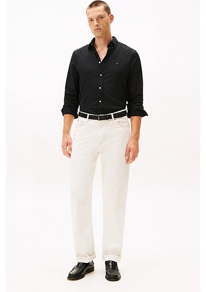 Erkek Regular Fit Flex Teknolojili Flanel Gömlek - Siyah fiyatları