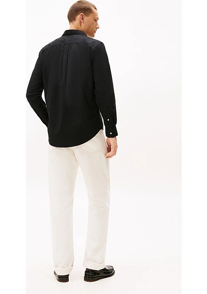 Erkek Regular Fit Flex Teknolojili Flanel Gömlek - Siyah modelleri