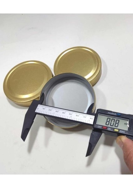 5 Adet 82MM Uzun Etekli Geniş Kenar Konserve Kavanoz Kapağı Orjinal Silikon Iç Yüzey Paslanmaz fiyatları