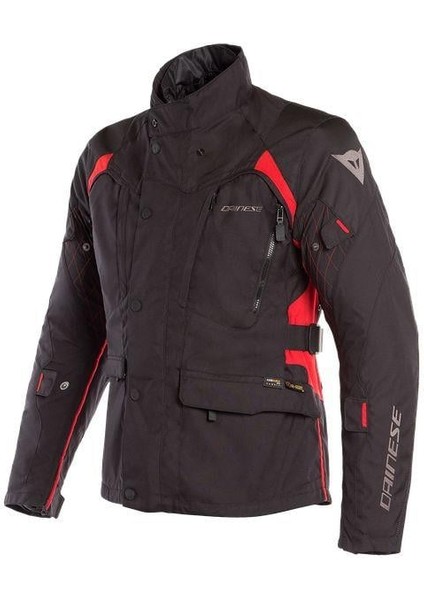 X-Tourer D-Dry Korumalı Motosiklet Montu Black-Red