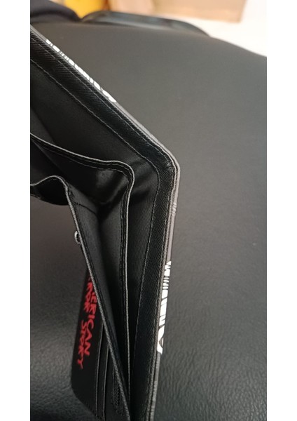 merikan Korku Hikayesi Temalı Erkek Cüzdanı Pu Deri ,q Stili Karikatür Kısa Para Cüzdanı ,american Horror Story Cüzdan -