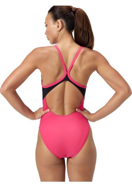 Solid Racerback Kadın Yüzücü Mayosu fiyatları