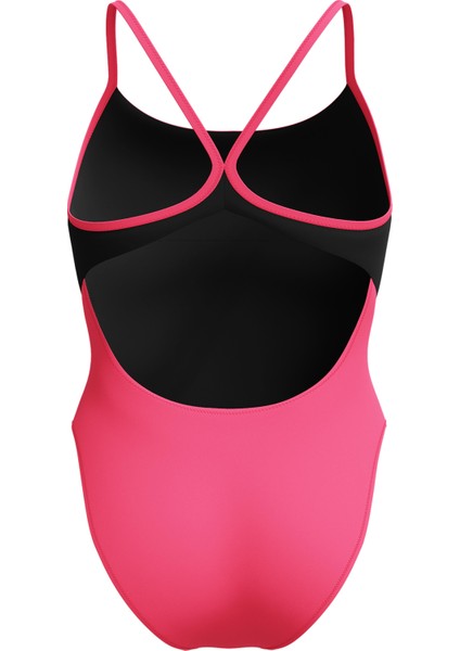 Solid Racerback Kadın Yüzücü Mayosu