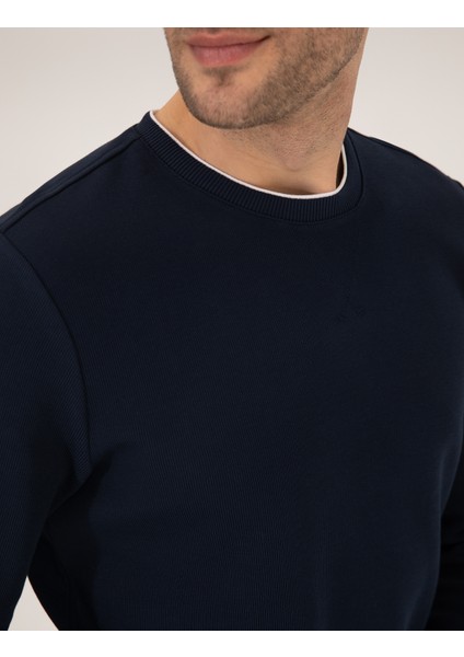 Erkek Lacivert Sweatshirt 50270660-VR033