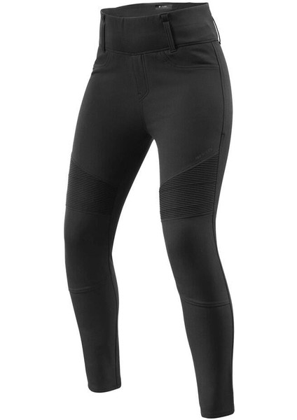 Ellison Kadın Korumalı Motosiklet Pantolon Siyah