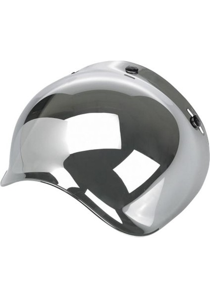 Orıgıne Bubble Motosiklet Yarım Kask Camı Aynalı Gri