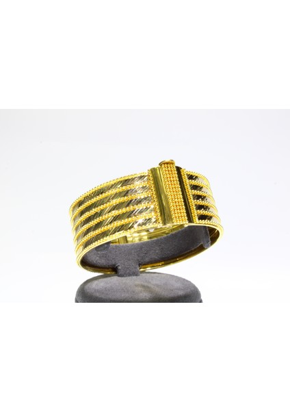 14 Ayar Altın 5 Sıralı Lazer Kesim Dorikalı Aynalı Kelepçe Bilezik 27.28 indirimleri