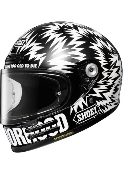 Glamster Kapalı Retro Motosiklet Kaskı Neighborhood x Dsc Tc-5