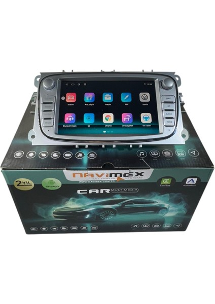 Ford Focus 2-Mondeo Gri Navimex 4-64 (Fanlı) Profesyonel Tam Oem modelleri