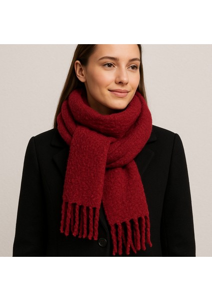 Kışlık Omuz ve Boyun Şalı Buklet