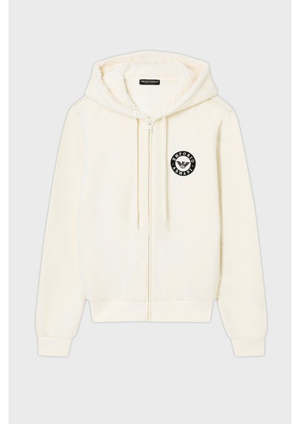 Pamuklu Relaxed Fit Kapüşonlu Içi Yumuşak Tüylü Fermuarlı Sweat Bayan Sweat EW001935 AF15363 U1054 fırsatları