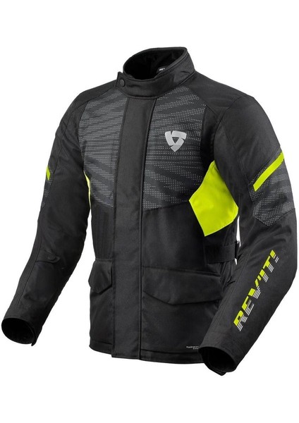 Duke H20 Korumalı Motosiklet Montu Siyah Neon