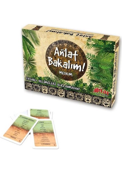 Anlat Bakalım Medium Yasaklı Kelimeler Oyunu – Aile ve Arkadaşlar Için Eğlenceli Kelime Yarışı fiyatları