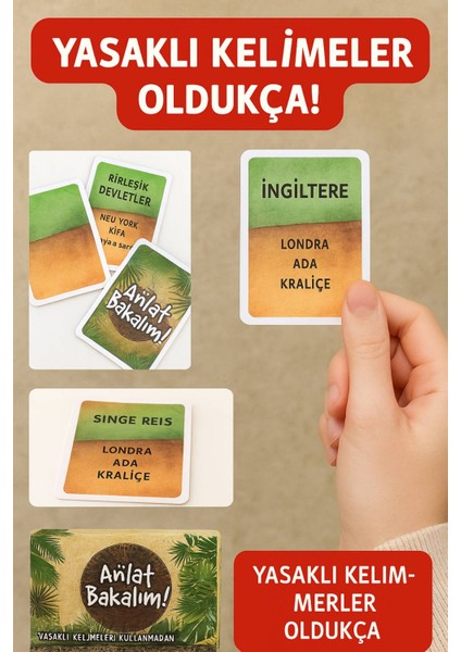 Anlat Bakalım Medium Yasaklı Kelimeler Oyunu – Aile ve Arkadaşlar Için Eğlenceli Kelime Yarışı modelleri