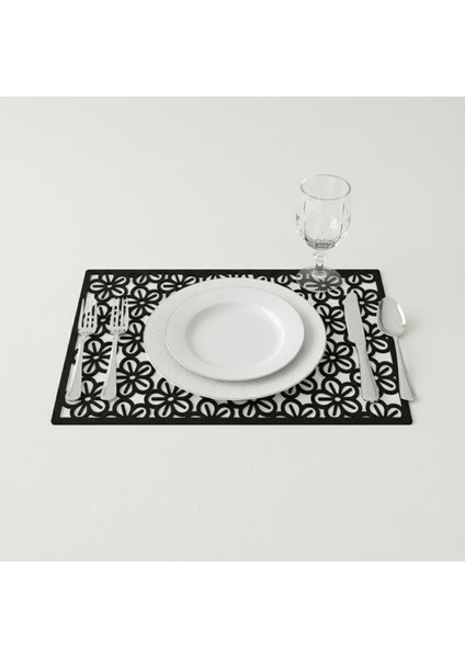 2 Adet Keçe Amerikan Servis Dikdörtgen Supla 33X44 cm modelleri